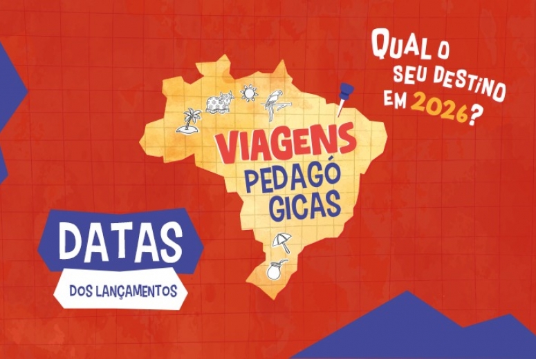 Lançamento das Viagens Pedagógicas 2026 Lançamento das Viagens Pedagógicas 2026
