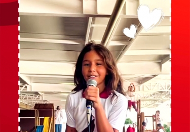 Sexta-feira positiva no Colégio Santa Cecília Eusébio